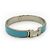 Hermès Brazalete Clic Clac H GM Plata Azul