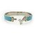 Hermès Brazalete Clic Clac H GM Plata Azul - vista 14