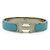 Hermès Brazalete Clic Clac H GM Plata Azul - vista 2