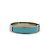 Hermès Brazalete Clic Clac H GM Plata Azul - vista 5