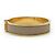 Hermès Clic Clac H Bracelet Marron Glace PM Golden Grau - Ansicht 3