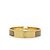 Hermès Clic Clac H Bracelet Marron Glace PM Golden Grau - Ansicht 4