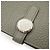 Hermès Portafoglio Dogon Duo Sauge Palladium GM Togo Verde Grigio - vista 12