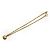 Chanel Collana Choker Vintage 31 Rue Cambon Paris GP D'oro - vista 2