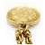 Chanel Collana Choker Vintage 31 Rue Cambon Paris GP D'oro - vista 9