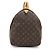 Louis Vuitton Monogram Keepall 55 Braun Canvas Leder - Ansicht 4