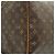 Louis Vuitton Monogram Keepall 55 Braun Canvas Leder - Ansicht 6
