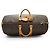 Louis Vuitton Monogram Keepall 55 Braun Canvas Leder - Ansicht 8