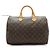Louis Vuitton Monogram Speedy 35 Marron Cuir