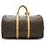 Louis Vuitton Monogram Keepall 50 Marrón Lona y Cuero Castaño - vista 2