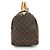 Louis Vuitton Monogram Keepall 50 Marrón Lona y Cuero Castaño - vista 4