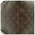 Louis Vuitton Monogram Keepall 50 Marrón Lona y Cuero Castaño - vista 6
