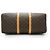 Louis Vuitton Monogram Keepall 50 Marrone Tela e Pelle - vista 5