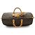 Louis Vuitton Monogram Keepall 50 Marrone Tela e Pelle - vista 8