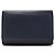 Chloé Bicolor 6-row Key Case Black Navy blue