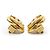 Chanel Boucles d'oreilles clips Coco Mark Heart GP Doré - vue 3