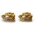 Chanel Boucles d'oreilles clips Coco Mark Heart GP Doré - vue 6