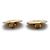Chanel Boucles d'oreilles clips CC multiples embossées GP Doré - vue 3