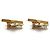 Chanel CC Logo Star Clip-On Ohrringe GP Pink Golden - Ansicht 4