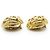 Chanel Vintage Multiple CC Shell Clip-on Ohrringe GP Golden - Ansicht 4