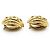 Chanel Vintage Multiple CC Shell Clip-on Ohrringe GP Golden - Ansicht 6