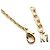 Nina Ricci Collar con colgante de gota de strass NR Dorado - vista 10
