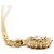 Nina Ricci Colar com pingente de círculo de strass NR Dourado - vista 7
