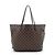 Louis Vuitton Damier Ebene Neverfull MM Brown Red