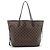 Louis Vuitton Damier Ebene Neverfull MM Brown Red - view 2