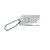 Parfums Christian Dior Rhinestone Mirror Bag Charm Silber