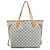 Louis Vuitton Damier Azur Neverfull MM Brown White - view 2