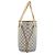 Louis Vuitton Damier Azur Neverfull MM Brown White - view 3