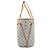 Louis Vuitton Damier Azur Neverfull MM Brown White - view 4