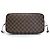 Louis Vuitton Damier Ebene Rose Ballerine Neverfull MM Marrom Rosa - vista 6