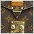Louis Vuitton Monogram Pochette Metis MM Marrone - vista 12