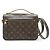 Louis Vuitton Monogram Pochette Metis MM Marrone - vista 2