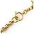 Chanel Collier Cœur CC Vintage Doré - vue 12