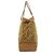 Gucci Tote Vintage GG Canvas con manici intrecciati Beige Marrone chiaro Marrone scuro - vista 4
