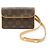 Louis Vuitton Monogram Pochette Florentine Brown Beige