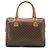 Céline Macadam Handbag Brown Canvas Leather - view 2
