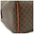 Céline Macadam Handbag Brown Canvas Leather - view 6