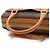 Céline Macadam Handbag Brown Canvas Leather - view 9