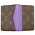 Louis Vuitton Monogram Macassar Organizer de Poche Brown Purple - view 3