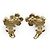 Chanel Orecchini a clip CC Camellia Flower in perle sintetiche GP Bianco D'oro - vista 7