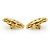 Chanel Orecchini a clip CC Flower D'oro - vista 3