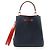 Néonoé Louis Vuitton Epi Neonoe MM Indigo Colorblock Rot Blau - Ansicht 2