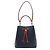 Néonoé Louis Vuitton Epi Neonoe MM Indigo Colorblock Rot Blau - Ansicht 3