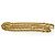 Chanel Vintage CC Sunburst Cut-out lange Halskette GP Golden - Ansicht 11
