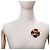 Chanel Spilla grande vintage CC quadrifoglio effetto tartaruga GP Marrone D'oro - vista 10