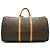 Louis Vuitton Monogram Keepall 60 Marron Toile Cuir - vue 2